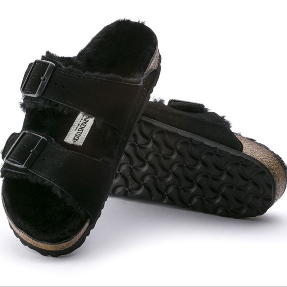 BIRKENSTOCK Arizona Shearling Suede Leather - Picture 2 of 7